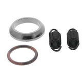 Motorcycle exhaust hardware with QuadBoss Exhaust Gasket Kit 568967 for best fit