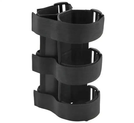 Black nylon triple magazine pouch for QuadBoss Fire Extinguisher Holder to securely attach off-road vehicle