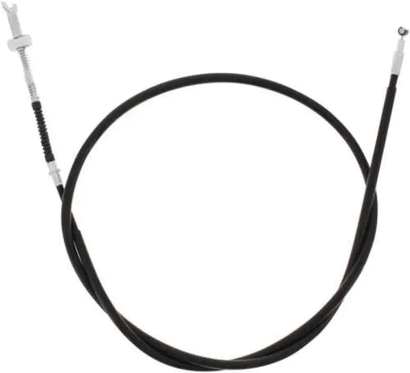 Black motorcycle control cable for QuadBoss Rear Park Brake system