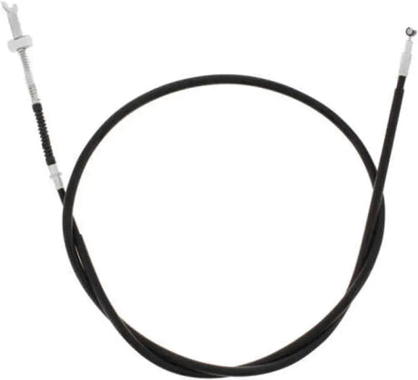 Black motorcycle control cable for QuadBoss Rear Park Brake system