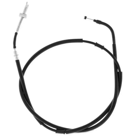 Black motorcycle control cable for QuadBoss Rear Park Brake system in perfect shape