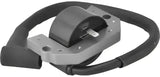 Black and gray QuadBoss ignition coil with wire for QuadBoss ignition systems