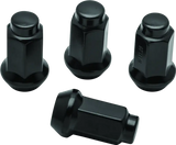 QuadBoss Lug Nuts 10x1.25 - 14mm-Od - Black - Box of 4 - 608930 - Wheel and Tire Accessories