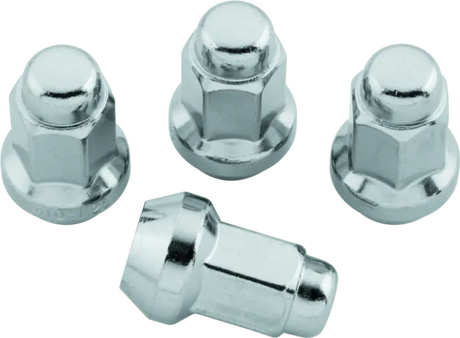 Chrome lug nuts for wheels, part of quadboss lug nuts box of 4 products