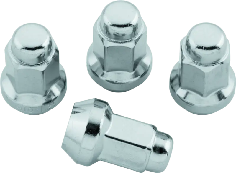 Chrome lug nuts for wheels, part of quadboss lug nuts box of 4 products