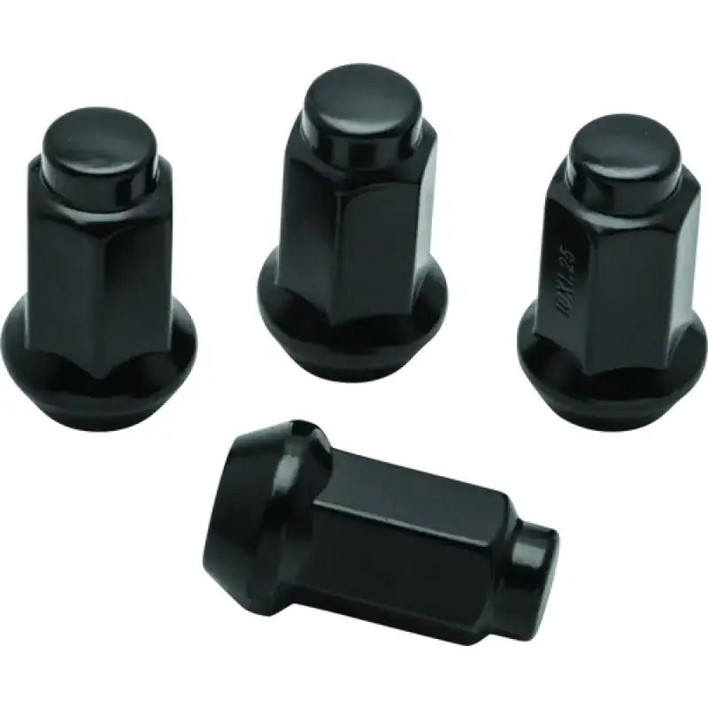 Black lug nuts from QuadBoss Lug Nuts 10x1.25, perfect for your ride
