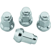 Chrome lug nuts for wheels, part of quadboss lug nuts box of 4 products
