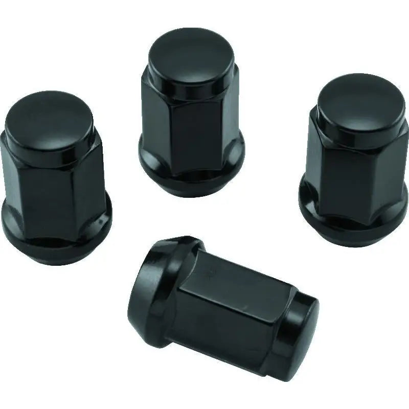 QuadBoss 608932 QuadBoss Lug Nuts 12x1.5 - 17mm-Od - Black - Box of 4 - 608932