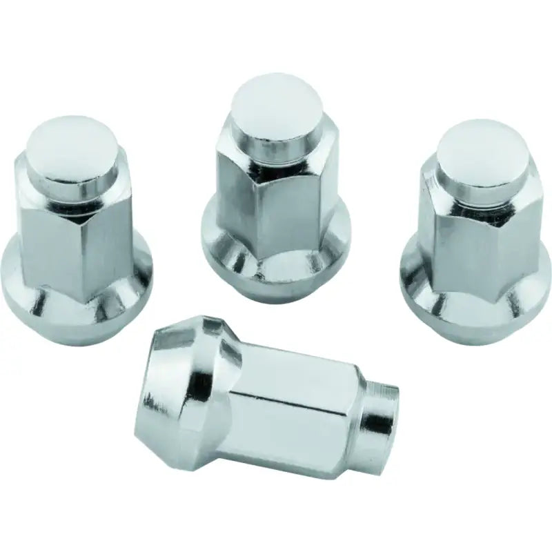 Chrome lug nuts from QuadBoss Lug for 3/8in-24 vehicles, box of 4