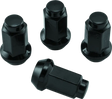 Black lug nuts for wheels, QuadBoss Lug Nuts 3/8in 24 - 14mm-Od Box of 4