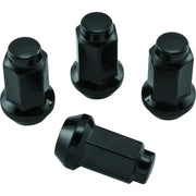 Black lug nuts for wheels, QuadBoss Lug Nuts 3/8in 24 - 14mm-Od Box of 4