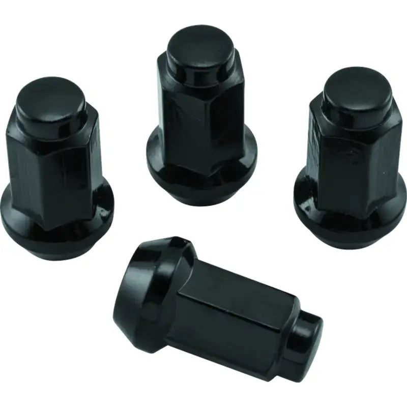 Black lug nuts for wheels, QuadBoss Lug Nuts 3/8in 24 - 14mm-Od Box of 4
