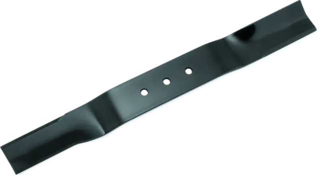Black lawnmower blade for QuadBoss Mower 60in Finish Blade, 60in finish blade