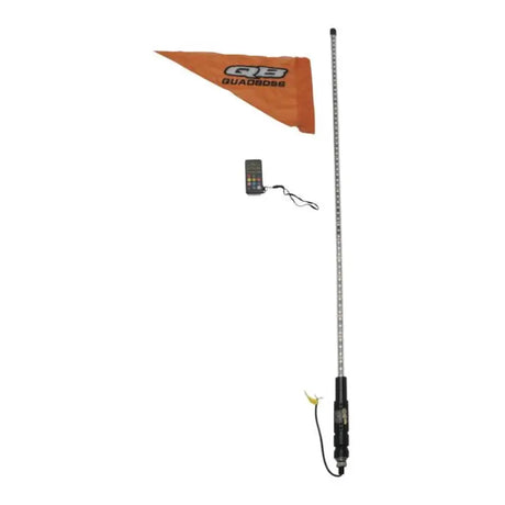 QuadBoss Qb 4Ft Clear Sngl Whip Rmte - 609658 - Lights