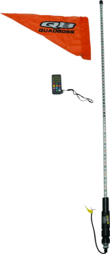 QuadBoss Qb 4Ft Clear Sngl Whip Rmte - 609658 - Lights