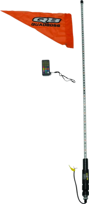QuadBoss Qb 4Ft Clear Sngl Whip Rmte - 609658 - Lights