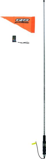 QuadBoss Qb 6Ft Clear Dual Whip Rmte - 609663 - Lights