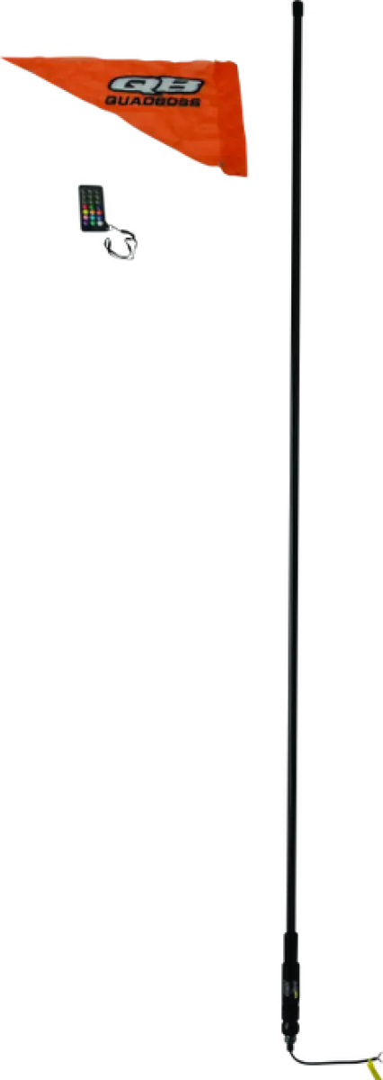 QuadBoss Qb 6Ft Smoke Sng Whip Rmte - 609660 - Lights