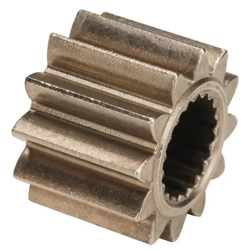 Metal gear with splined center for QuadBoss QB Armature Plate enhancing ATV’s performance