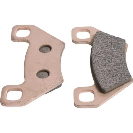 Two QuadBoss Qb Brake Pads for ATV’s braking system, built for durability and performance