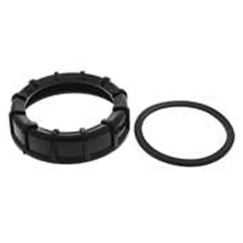 Black plastic fuel pump lock ring and O-ring for QuadBoss QB Fuel pump nut repair