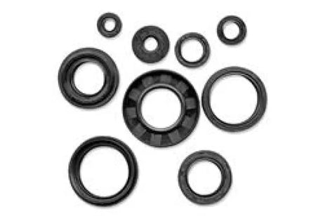 Assorted black oil seals from QuadBoss QB Oil Seal Set for engine protection