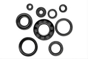 Assorted black rubber oil seals from QuadBoss QB Oil Seal Set for engine repairs