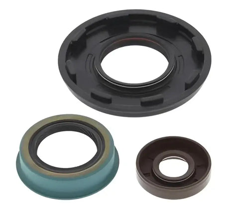 Three oil seals from QuadBoss Qb Oil Seal Set for reliable oil seal performance
