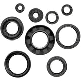 Assorted black rubber oil seals from QuadBoss QB Oil Seal Set for engine repair