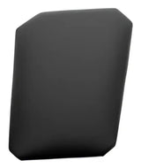 Black angled cushioned replacement elbow pad for QuadBoss Qb replacement elbow pad right