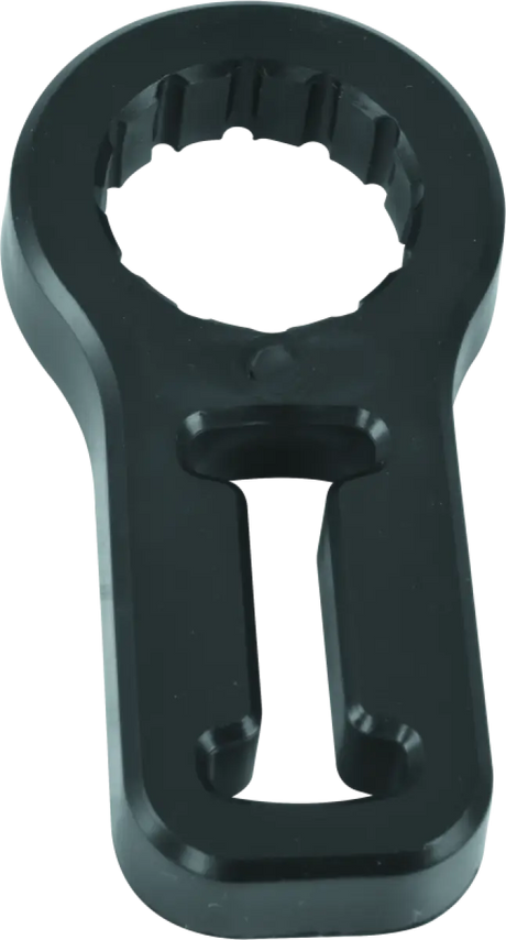 Black metal wrench on QuadBoss QB Utility Box Mount for rugged utility box setup
