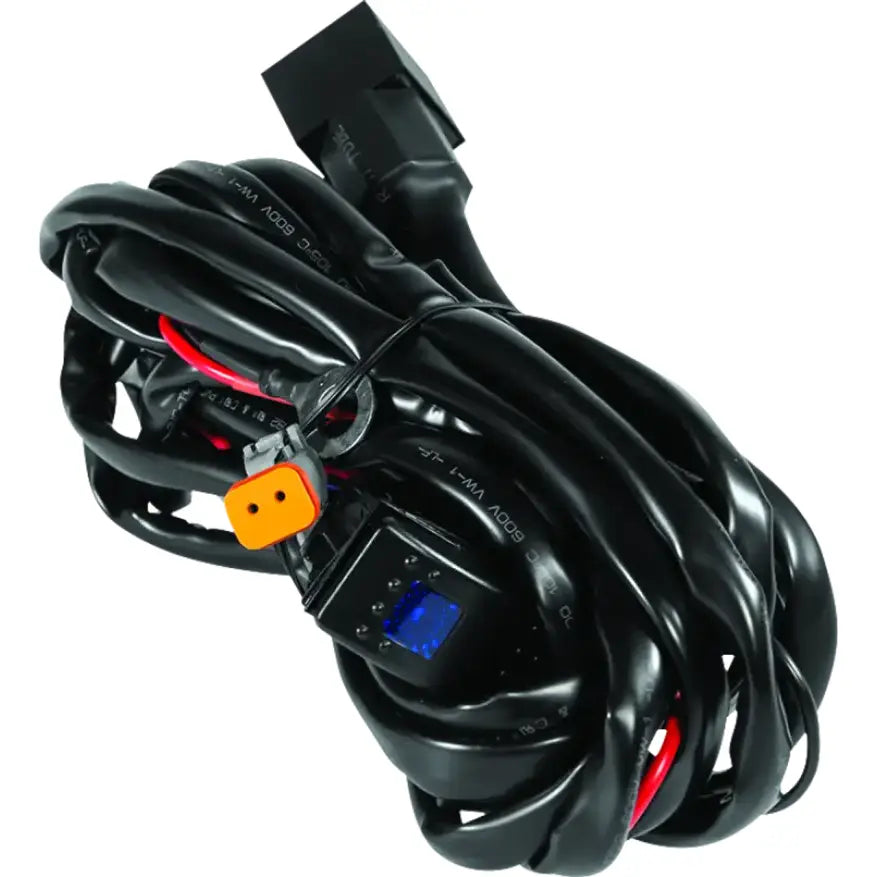 Bundled black wire harness for QuadBoss QB Whip Wire Harness 609669 repair or install