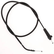 Black throttle cable for QuadBoss Qboss ATV provides smooth operation and durability