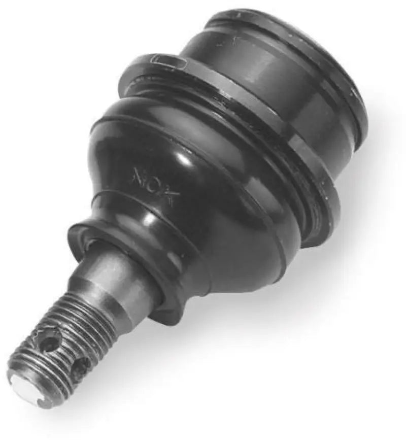 Black quadboss qboss ball joint with threaded stud for easy installation in ball joint kit