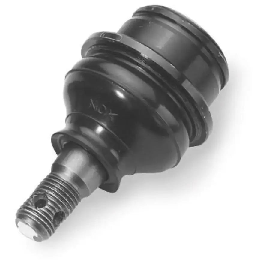 Black quadboss qboss ball joint with threaded stud for easy installation in ball joint kit