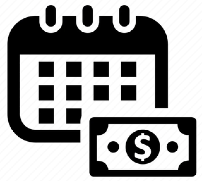 Calendar with money showing Qboss caliper rebuild savings for QuadBoss Qboss Caliper Kit
