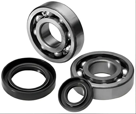 Ball bearings and seals from QuadBoss Qboss Crankshaft Bearing Kit for durability