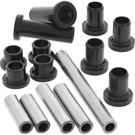 Black and silver bushing kit from QuadBoss Qboss Rr Independ Susp Kit for better ride