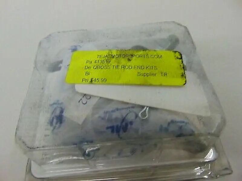 QuadBoss Qboss Tie Rod End Kits packaging with tie rod end and rod end kits
