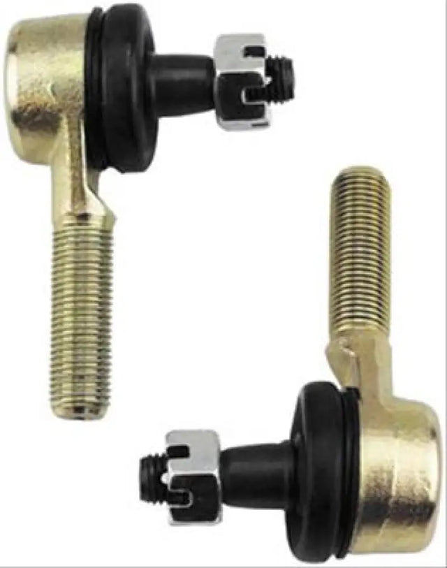 Gold-colored QuadBoss Qboss Tie Rod End Kit with two tie rod ends for easy replacement