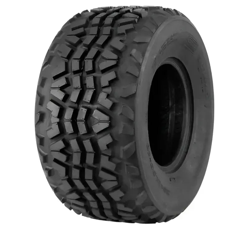 QuadBoss QBT445 Utility Tire - 23x11-10 4Ply with aggressive tread pattern for excellent off-road traction.