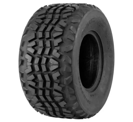 QuadBoss QBT445 Utility Tire - 23x11-10 4Ply with aggressive tread pattern for ATV/UTV, ideal for various terrains and utility applications. Durable and enhances performance.