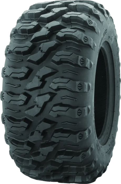 QuadBoss QBT446 Radial Utility Tire - 27x9R12 8Ply, durable off-road tire with radial construction for mud, rocks, and rough terrain.
