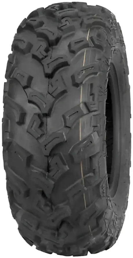 QuadBoss QBT447 Utility Tire 25x10-12 6Ply - Durable, high-performance ATV/UTV tire designed for varied terrains and enhanced traction. Ideal for mud and rocky trails.