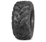 QuadBoss QBT447 Utility Tire - 25x8-12 6Ply, model 608988 with durable 6-ply construction and unique tread pattern for superior off-road performance.