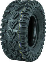 QuadBoss QBT448 Utility Tire - 25x10-12, 6-ply, with enhanced traction and durable construction for off-road vehicles.
