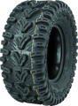 QuadBoss QBT448 Utility Tire - 25x10-12, 6-ply, with enhanced traction and durable construction for off-road vehicles.