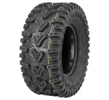 QuadBoss QBT448 Utility Tire - 28x10-14 6Ply - 609343, aggressive tread, exceptional traction, durability for rugged terrains and heavy loads.