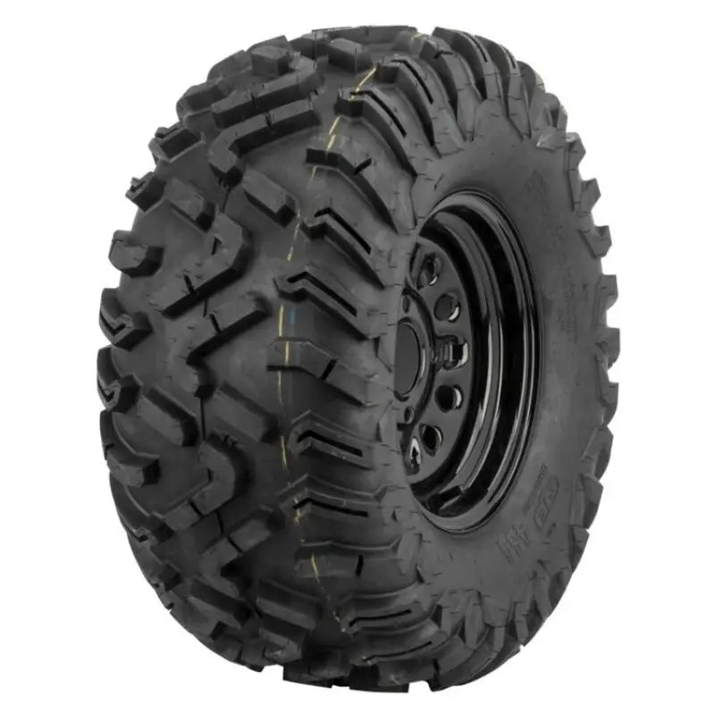 QuadBoss QBT454 Utility Tire - 25x10R12 6Ply, enhanced traction and durability for off-road vehicles.