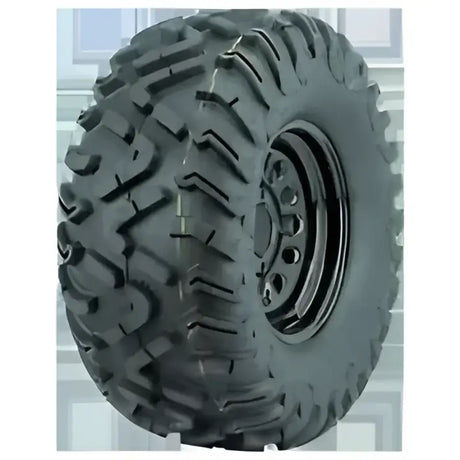 QuadBoss QBT454 Utility Tire 25x8R12 6Ply - Durable off-road ATV/UTV tire with high-traction tread.